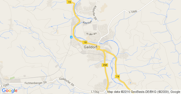 Karte Gaildorf