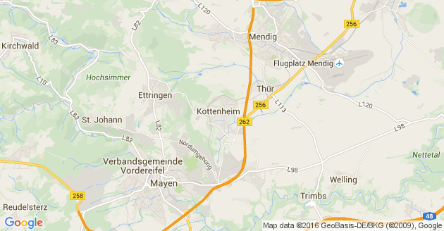 Karte Kottenheim