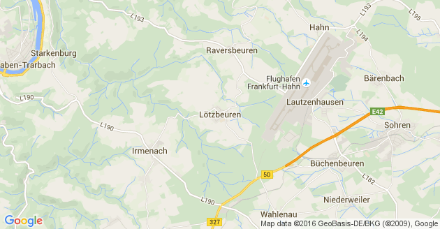 Karte Lötzbeuren
