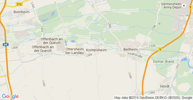 Karte Knittelsheim