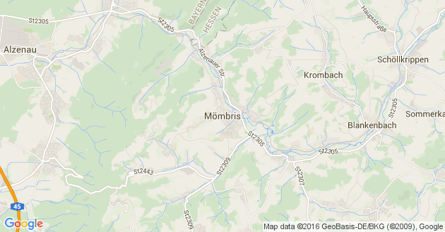 Karte Mömbris