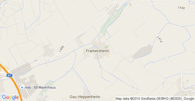 Karte Framersheim