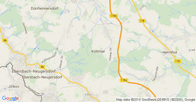 Karte Kottmar