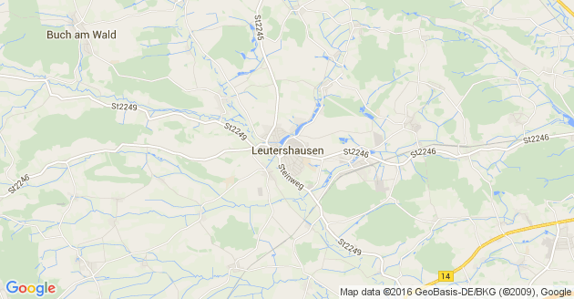 Karte Leutershausen