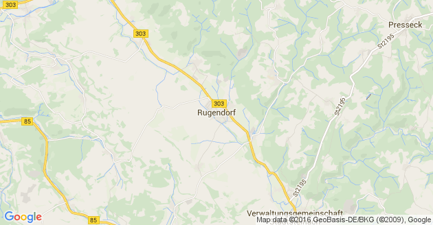 Karte Rugendorf