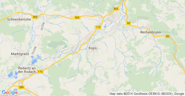 Karte Küps