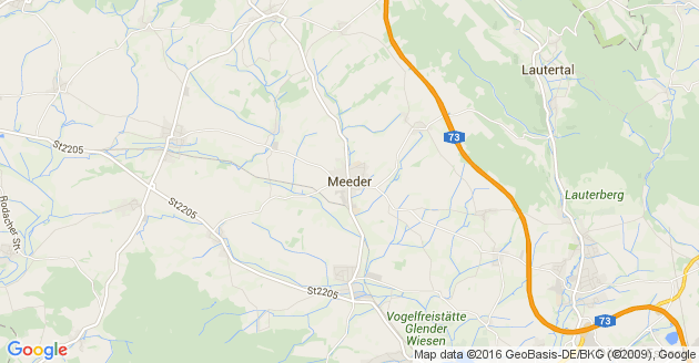 Karte Meeder