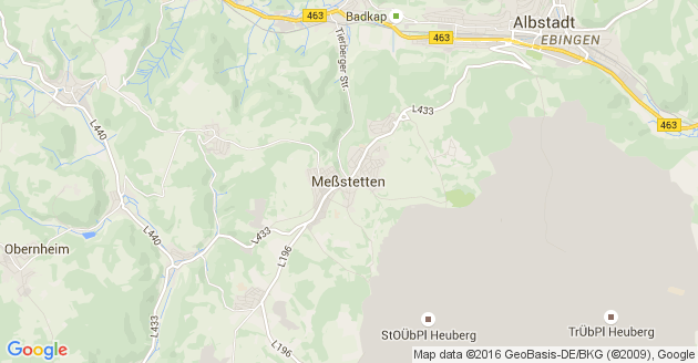 Karte Meßstetten