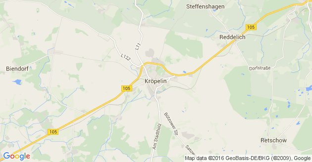Karte Kröpelin               