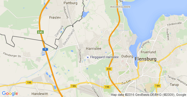 Karte Harrislee