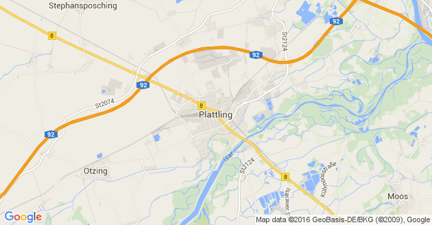 Karte Plattling