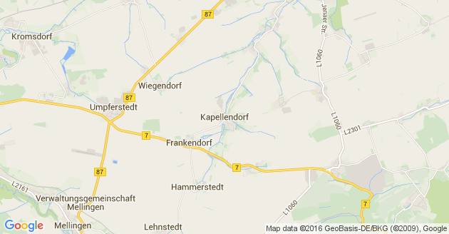 Karte Kapellendorf