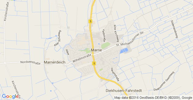 Karte Marne