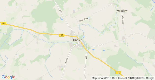 Karte Gnoien