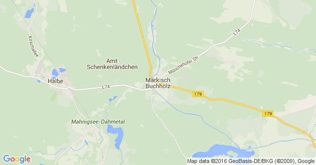 Karte Märkisch Buchholz