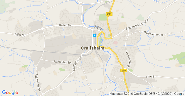 Karte Crailsheim             