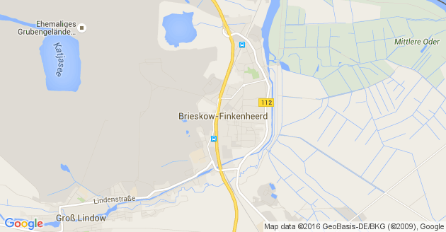 Karte Brieskow Finkenheerd