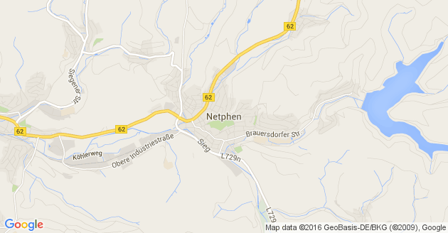 Karte Netphen