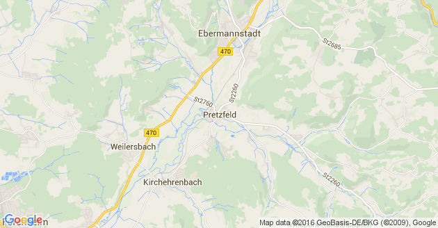 Karte Pretzfeld