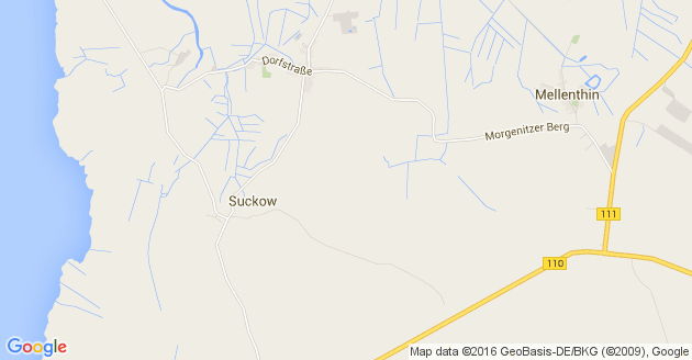 Karte Benz auf Usedom