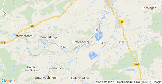 Karte Rottenacker