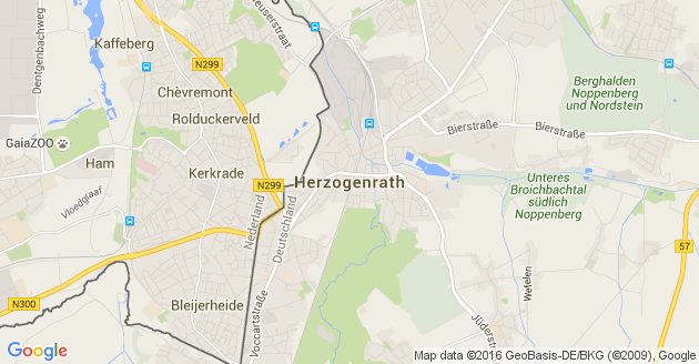 Karte Herzogenrath           
