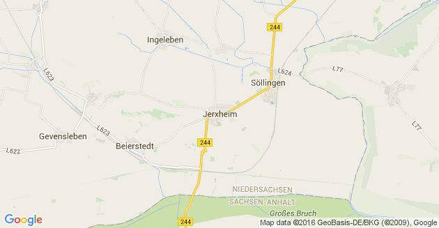 Karte Jerxheim