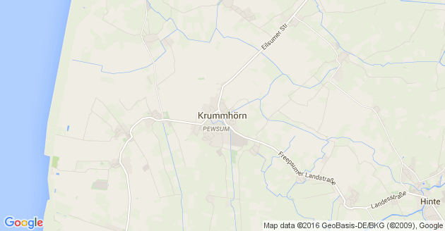 Karte Krummhörn