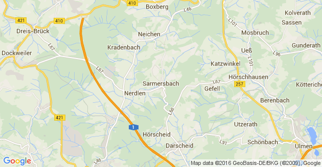 Karte Sarmersbach