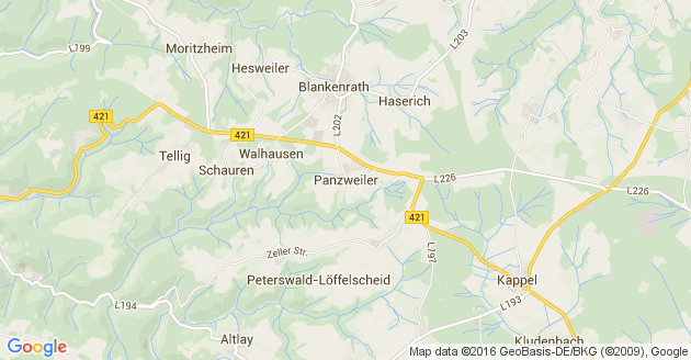 Karte Panzweiler