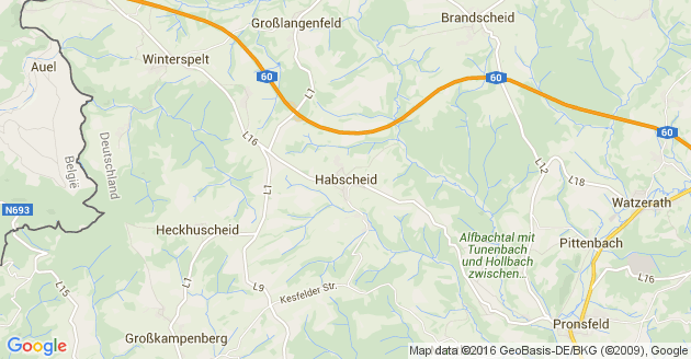 Karte Habscheid