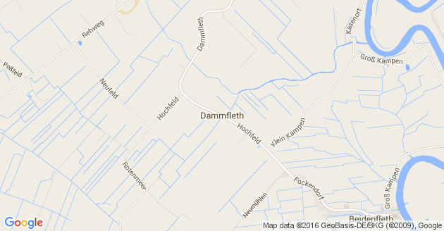 Karte Dammfleth