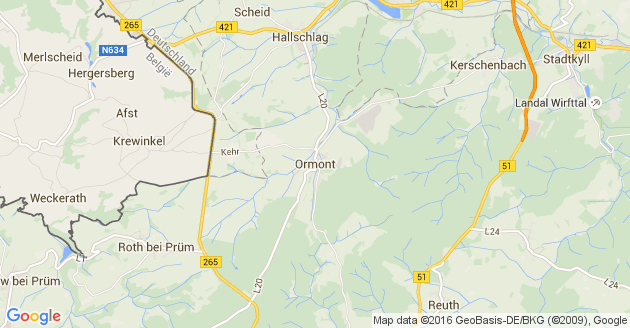 Karte Ormont