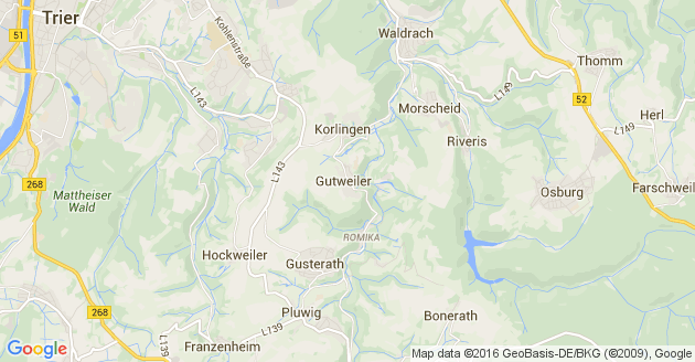 Karte Gutweiler