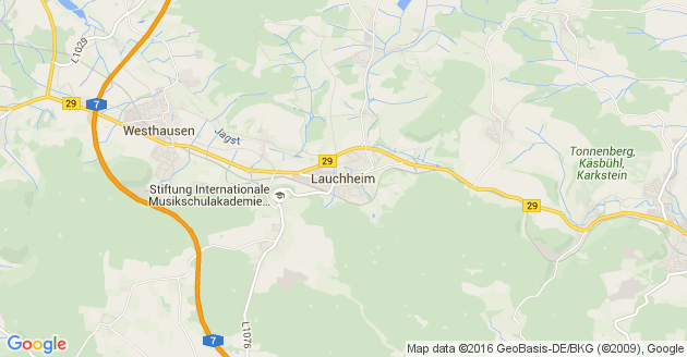 Karte Lauchheim