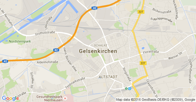 Karte Gelsenkirchen