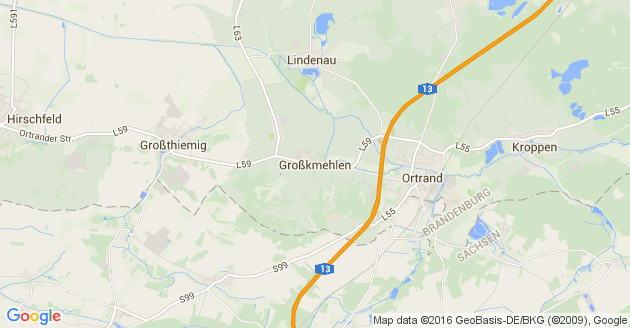 Karte Großkmehlen