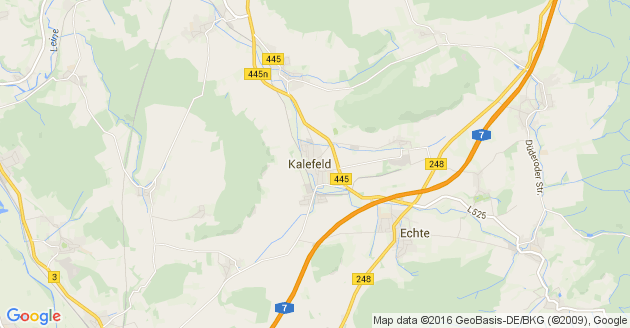Karte Kalefeld