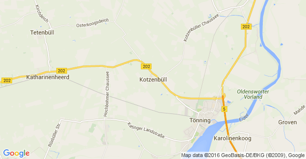Karte Kotzenbüll