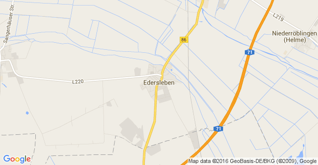 Karte Edersleben