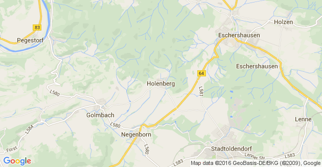 Karte Holenberg