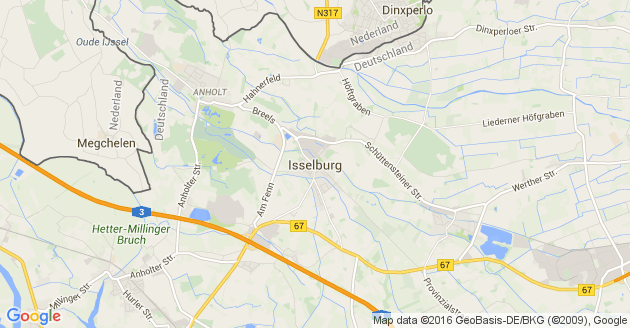 Karte Isselburg              