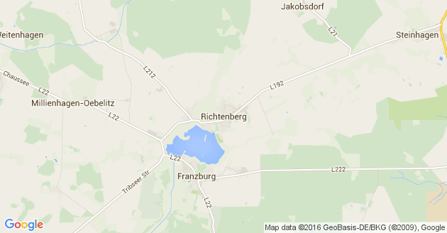 Karte Richtenberg