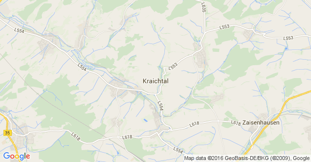 Karte Kraichtal
