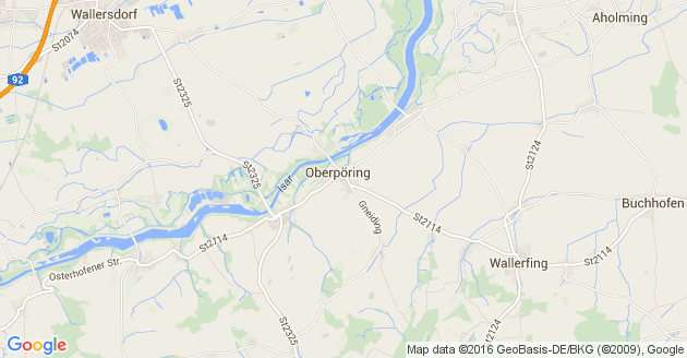 Karte Oberpöring