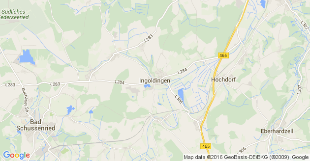 Karte Ingoldingen