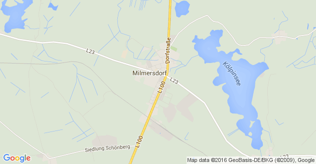 Karte Milmersdorf