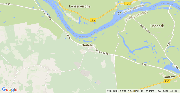 Karte Gorleben