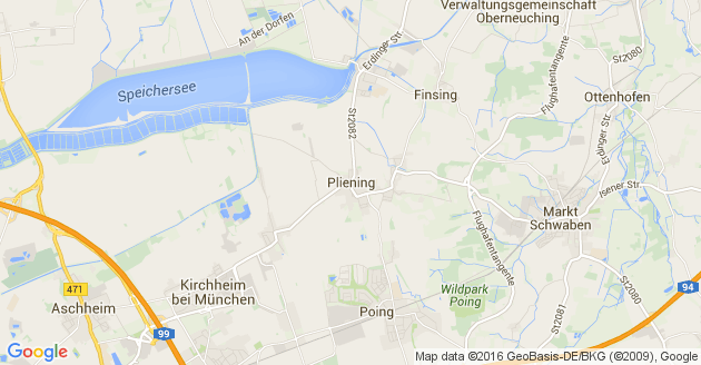 Karte Pliening
