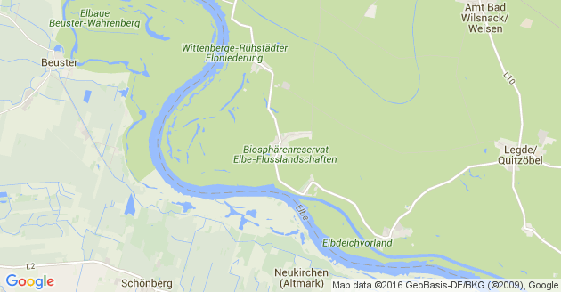 Karte Rühstädt